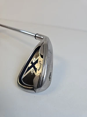 Left Handed Callaway X20 4 Iron Uniflex Steel Shaft Original Grip CAL8236 - Image 1 of 4