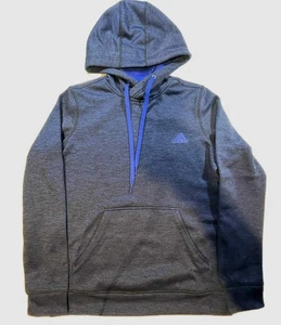 Neu mit Etikett - adidas Climawarm 3-Streifen Herrenpullover marineblau Fleece-Hoodie Größe M  - Bild 1 von 11