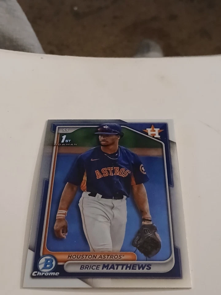 2024 BOWMAN CHROME 1ST  BRICE MATTHEWS - Image 1 of 1