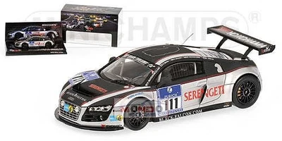 1:43 Minichamps Audi R8 Lms Nurburgring 2010 437101911  Modellino - Immagine 1 di 2
