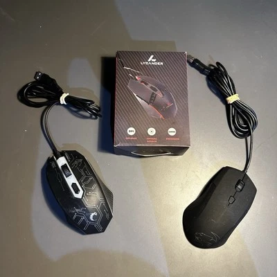 Job listing of 3x Gaming Mice. Tested & Working - Image 1 of 4