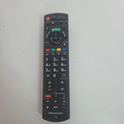 Panasonic  Genuine Remote Control - Black - Unit Only (N2QAYB000487)  - Image 1 of 4