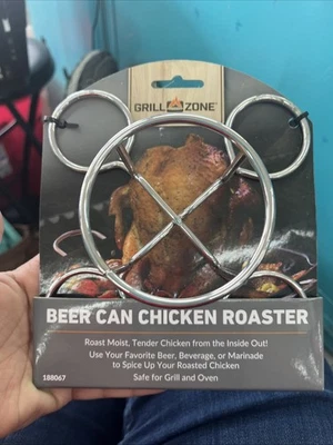 Lata de cerveza Grill Zone asador de pollo 188067 nuevo Foto 1 de 4