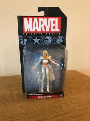 Emma Frost Marvel Infinite Series figure 2014 Hasbro New on Card 3.75" 4" - Image 1 of 2