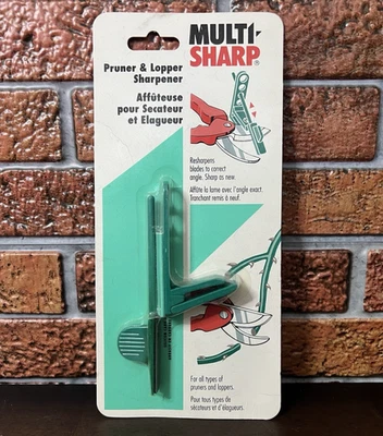 Vintage Multi-Sharp Pruner & Lopper Sharpener - Brand New Sealed - Made in U.K. - Image 1 of 2