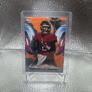 2024-25 Topps Inception Tom Brady Orange /50 SP 🔥 Tampa Bay Buccaneers - Picture 1 of 2