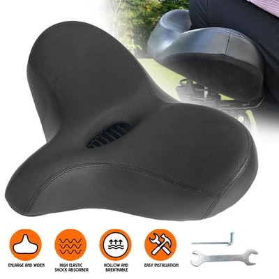 Ergonomische Fahrrad Sattel Fahrradsitz Schlitz Prostata Herren Damen e-Bike DE - Bild 1 von 4