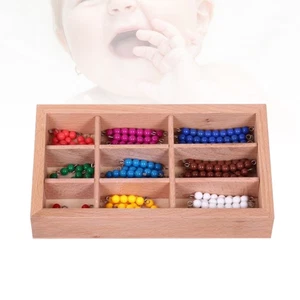 Kinder bunte Perlen Stick Toys Set Handwerk Perlen Kits für kleine Mädchen DIY - Bild 1 von 11