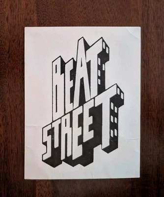 1984 Beat Street Hip-Hop Flyer - Image 1 of 2