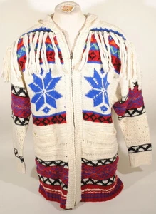 Polo Ralph Lauren indischer schwarzer Leuchtfeuer Alpaka Kapuzenpullover Jacke L $ 998 - Bild 1 von 6