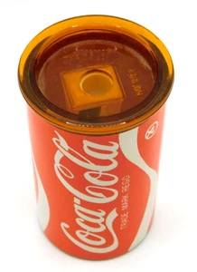 Vintage Coca Cola Can Plastic Pencil Sharpener 2.5" ~ 1980s Nostalgia - Picture 1 of 3