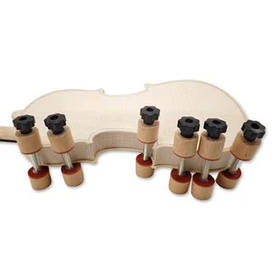4/4 Violin Repair Tool Clamp Install Violin Glue Maker Luthier Tools (6pcs) - Picture 1 of 7