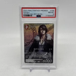2022 Final Fantasy Promos Squall Aniversary Collection Full Art Psa 8!  - Picture 1 of 4