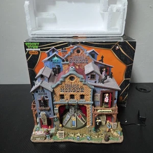 Lemax Spooky Town Dead As A Doornail Morgue 2008 **BESCHREIBUNG LESEN** - Bild 1 von 4