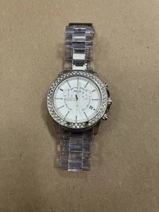 Fossil CH-2688 klare Kunststoff Quarz Analog Damenuhr Gr. 7" - Bild 1 von 6