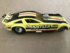 VTG Marx Super Shot Racers Hustler Funny Car Pull String Works (MISSING 1 TIRE) - Picture 1 of 14