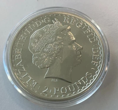 2001 Britannia Silver 1 oz Coin - Image 1 of 2