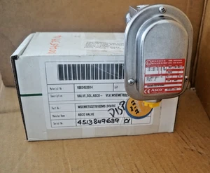 Asco Solenoid Valve 24V/DC 1/4" NPT WSEMET8327B102MS EM-M12-II DOM 2021 - Picture 1 of 10