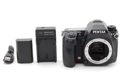 [N COMO NUEVO] Cuerpo de cámara digital Pentax K-5 16,3 MP SLR de JAPÓN ShutterCount11677 Foto 1 de 4
