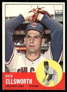 1963 Topps #399 Dick Ellsworth - Picture 1 of 2