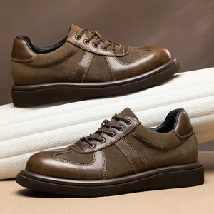 Otoño Ropa de Trabajo Zapatos Negocios Formales Informales Zapatos Retro Alemán Entrenamiento Zapatos - Imagen 1 de 17