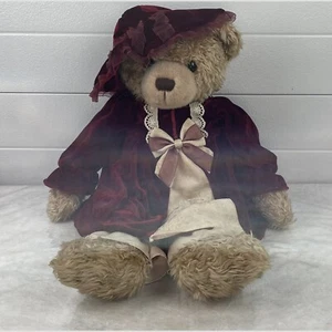 Vintage JC Penney Golden Bear Holiday Collection Christmas Plush RN 93677 - Bild 1 von 8
