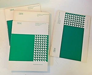 Vintage 1977 Lot of 4 FORTRAN IV For IBM System/360 370 Text Exam Problem Books - Picture 1 of 12