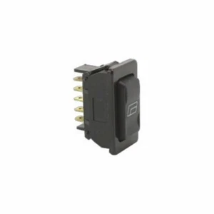 Megatronix WS3 Illuminated Power Window 5-Pin Terminal Momentary Rocker Switch - Picture 1 of 1