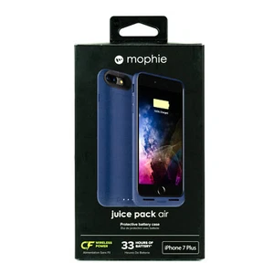 Mophie Juice Pack Air Wireless Battery Charging Protect Case 3788_JPA-IP7P-BLU - Zdjęcie 1 z 8