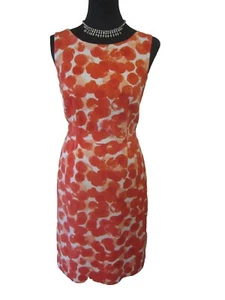 SPORTSCRAFT Retro 50's Madmen Style 100% Cotton Pencil Dress. Size 10 - Picture 1 of 11