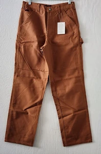 Pantalones de mezclilla de carpintero caqui resistentes al fuego 30x31 RASCO FR para hombre - Imagen 1 de 11