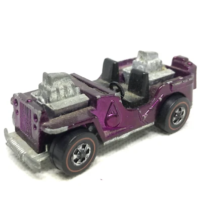 Hot Wheels Redline Grass Hopper Car 1970 Magenta Made In U.S.A. - Image 1 of 4
