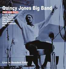 Quincy Jones Big Band Free and Easy: Live in Sweden 1960 (CD) Album (US IMPORT)