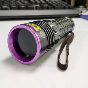 60W UV Flashlight Black Light 3X LED Blacklight Pet Urine Inspection Detector - Picture 1 of 13