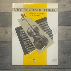 Trinity College Violin GRADE 3 Examination Pieces for 1990 - 1993 Sheet Music - Picture 1 of 18