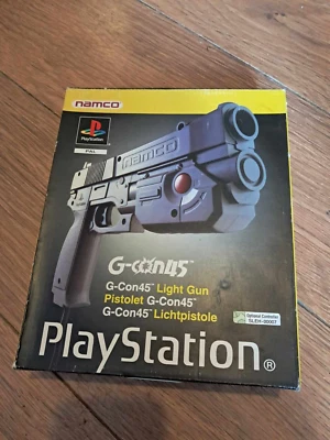 G-Con 45 Light Gun Sony PlayStation 1 Namco boxed - Image 1 of 4