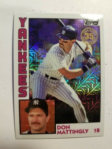 2019 Topps - 1984 Topps Silver Pack Baseball #T84 Mattingly, Jackson, Torres, 