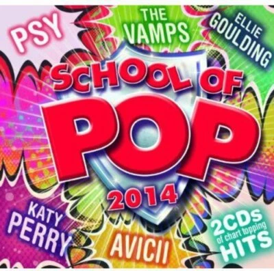 Various Artists - School Of Pop - Various Artists CD 8AVG FREE Shipping - Bild 1 von 2