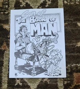 Vintage 1983 Son Of The Book Of Man #1 Brad Foster Mini Comix Jabberwocky Graphix - Bild 1 von 13