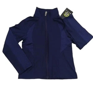 Champion C9 Jacket Youth Girls Size XS Blue Full Zip Athletic - Picture 1 of 4