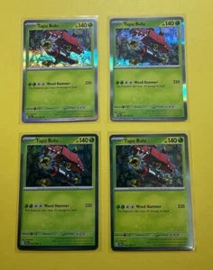 Carta Pokémon Rara Fábula Cubierta Tapu Bulu 006/064 (x4) - Imagen 1 de 1