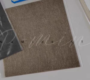 1pc NEW 0.5um100*100*0.4mm titanium fiber felt titanium coated platinum plating - Picture 1 of 2