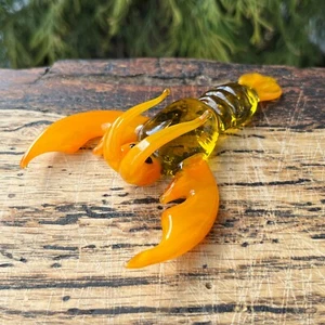 Mundgeblasene Glas Hummer Figur - Miniatur Hummer Skulptur - Glas Meerestiere - Bild 1 von 7