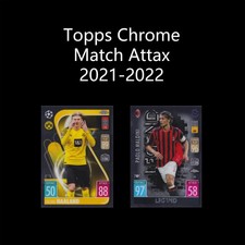 Topps Chrome Match Attax 2021-2022 2021-22 2021/2022 FOOTBALL SOCCER CARD 1