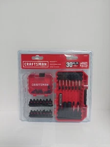 CRAFTSMAN 30-Piece Impact Rated Screwdriver Bit Set Screwdriving CMAF30SET NEW - Picture 1 of 4