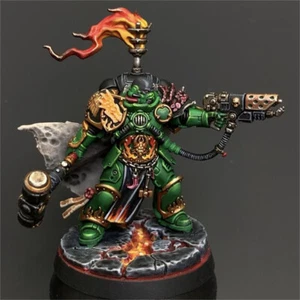 Salamander Adrax Agatone Vorverkauf bemalt Warhammer 40k Armee GW Space Marines - Bild 1 von 4