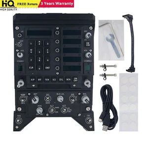 F/A-18 UFC Panel + HUD Panel Flight Simulation Cockpit Flight Simulator Game Acc - Picture 1 of 7