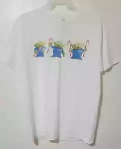 Disney Pixar Toy Story Men's T-Shirt Size L 42-44 Color White (LOC C6-2021) - Picture 1 of 3
