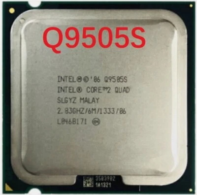 Intel Core 2 Quad Q9505S SLGYZ 2.83GHz 6MB LGA 775 Desktop Processor CPU 65W - Image 1 of 4