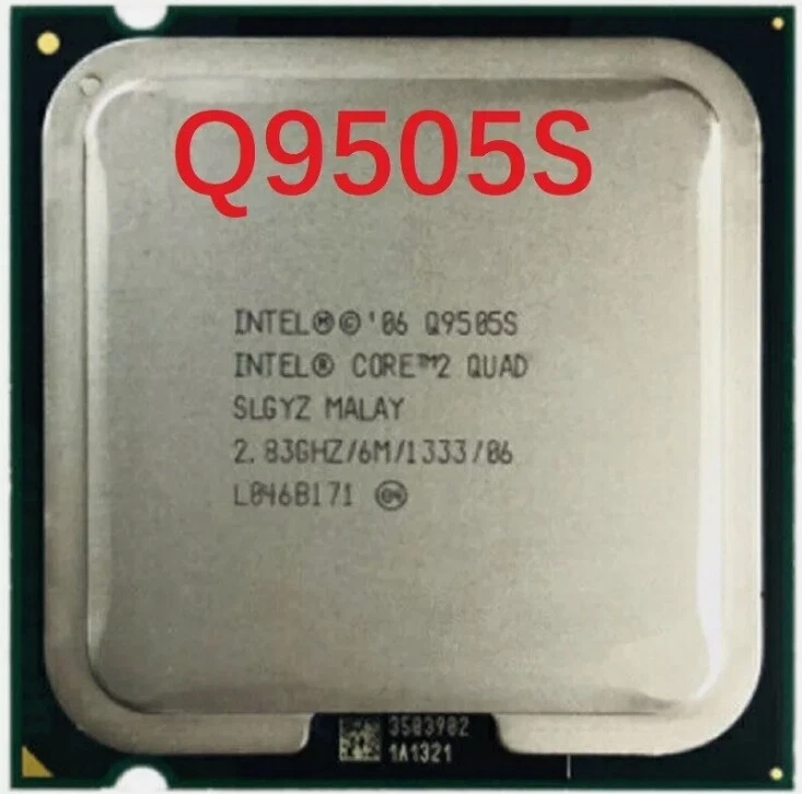 Intel Core 2 Quad Q9505S SLGYZ 2.83GHz 6MB LGA 775 Desktop Processor CPU 65W - Image 1 of 4